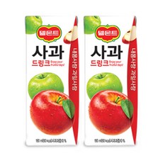 델몬트 드링크 사과, 190ml, 12개