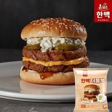 한맥 더블벅 냉동 햄버거 210g, 5개
