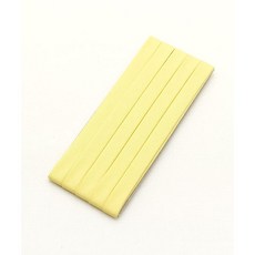 퀼트스타 앙앙 코튼캔디 바이어스테이프 10mm_7 크림레몬, 1개