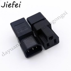 IEC 320 C14-Nema 5-15R AC 어댑터 미국 극 전원 암 40 개