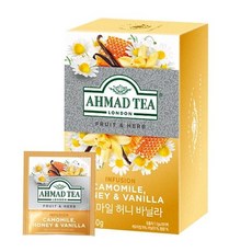 (아마드) 캐모마일 허니n 바닐라 허브차 20티백 허브티백, 해당제품선택, 1.5g, 1개, 20개입