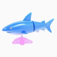태엽 장난감 와인드업 상어 유아 목욕놀이 물고기 완구 아기 욕실 장난감, 단품, 단품