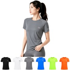 여성 운동 반팔티 통기성 좋은 쿨링 티셔츠 속건 헬스 요가 러닝웨어