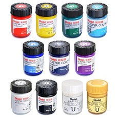 Pentel 飛龍 POS-T 單色廣告顏料 30cc – 水彩美工水性顏料, 紫色 NO.65