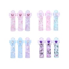 산리오 큐빅리본 연필캡 연필뚜껑 세트 3p 버전2 일본정품, 헬로키티