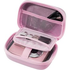 미러리스 가방 카메라 추천 보호케이스 코닥 픽스프로 FZ55/FZ53/FZ45/FZ43용 프로케이스 소형 디지털 케이스 하드쉘 귀여운 여행용 용 보호 보관 -블랙, Pink, 1개