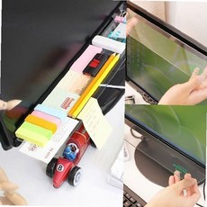 보관 정리 필기구 사무실 책상 보드 효율 수납 문구 상단 업무 모니터 부착 메모, 상세페이지 참조