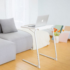 1인용 접이식 테이블 스마트 노트북 트레이 이동식 접이식 책상 침대용 휴대용 컴퓨터 야외용 거치대