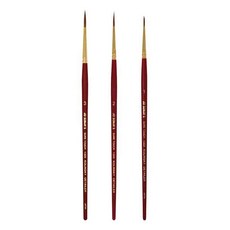 조선자 붓 1325 Kolinsky Detailer, 1개, 2호