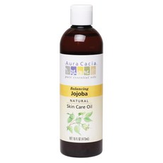 Aura Cacia 護膚油, Balancing Jojoba, 473ml, 1組