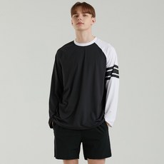 HMUS DF Overfit 男式長袖 T 卹防護罩