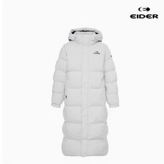 백화점판 아이더 제타 2.5 남녀공용 라이트그레이 롱패딩 롱다운자켓 점퍼 한파 겨울 대비