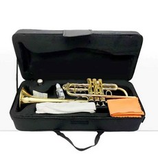 고음 C 트럼펫 성인용 연주용 연습 금관 관악기 악기, 1개