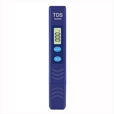 TDS 미터 0-9990 PPM 측정 범위를 가진 전자 수도 테스터 농업용 디지털 워터 테스트 펜 수족관 수영장, 01 Navy Blue, 01 Navy Blue