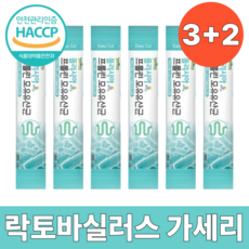 모유 유산균 식약청 HACCP 인증 분말 스틱 락토바실러스 가세리 bnr17, 5박스, 30회분