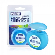 奈森克林 細滑木醣醇薄荷牙線 50M, 1個, 細滑/50M