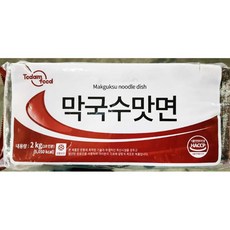 토담 막국수면 냉동 비빔 메밀면사리 2kg