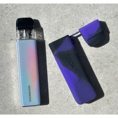 레더크레프트 베이포레소 크로스5미니 전용 실리콘케이스, 1개, 블랙퍼플