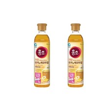 정원 청정원 홍초 저당 유자 캐모마일 900ml 2개 2개