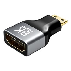 케이블타임 8K Mini HDMI M to HDMI F 연장 젠더 커플러, 1개, CP45G 1개, CP45G