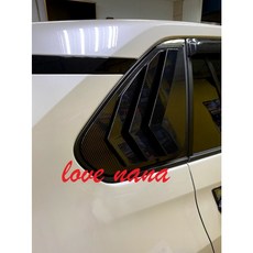 娜娜汽車 豐田 5代 RAV4 後三角窗卡夢飾貼, 1個