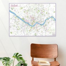 서울 여행지도 + 핀스티커 서울시 전도 지도 (Araium), 서울 여행지도 + 핀스티커 서울시 전도 지도 (Arai