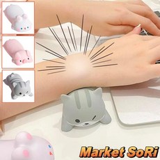 마우스 손목보호대 컴퓨터 손목받침대 귀여운 보호쿠션, 돼지, 상세설명참조, 상세설명참조