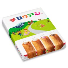 Tirolian 短夾心餅乾 香草 + 草莓 + 巧克力 + 咖啡口味 18入, 1個, 135g