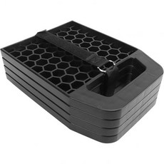 RV 잭 수평 조절 블록 강화된 미끄럼 방지 안정 패드 가벼운 트레일러 지지대, RV 잭 수평 조절 블록, 강화된 미끄럼 방지 안정 패