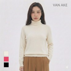 반에이크 폴라넥 디자인니트 VB2YKTUV07Z