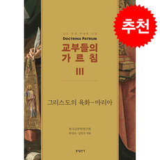 교부들의 가르침 3 그리스도의 육화 - 마리아 + 쁘띠수첩 증정, 분도출판사, 하성수