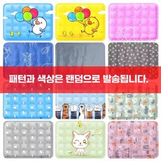 쿨매트 냉패드 애완 동물용 쿨링 패드 고양이 여름, 7. 랜덤 패턴 M (10kg 이하)