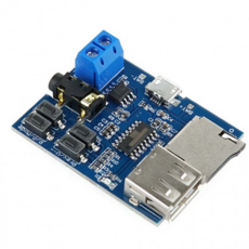 루체트리 MP3 디코더 모듈 오디오 메모리 스피커 SD카드 플레이어 음향