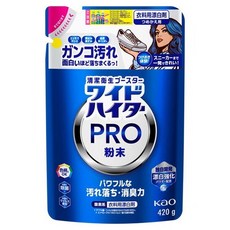 Kao 花王 Wide Haiter Pro 粉末型衣物專用漂白劑 補充包, 1個, 420g