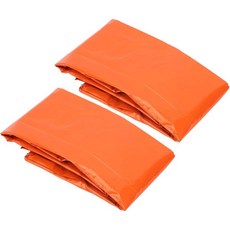 열전 침낭PE 알루미늄 필름 포함 간편 착용 긴급 침낭 캠핑용 방수 단열 발광 색상