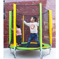 트램펄린 천막 실내 지붕 피트니스 다이어트 놀이시설, 5ft 1.5m 가정용 보강형 컬러
