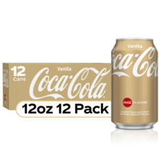 Coca Cola Vanilla 코카콜라 바닐라 355ml 12캔, 12개