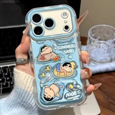 짱구는 못말려아이폰 17 거치대 케이스