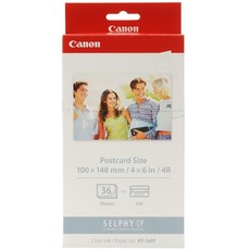 Canon SELPHY CP 相片紙色帶組 4x6吋 KP-36IP, 1個