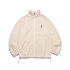 예일 YALE 엠브로이더리 댄 플리스 트랙자켓아이보리 195966