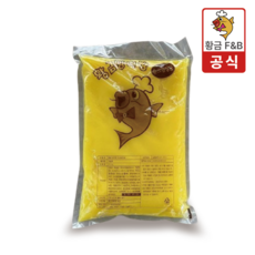 황금잉어빵 슈크림앙금, 2.5kg, 1개