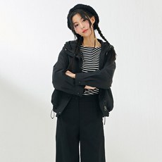 체이스컬트 여자 루즈핏 후드점퍼
