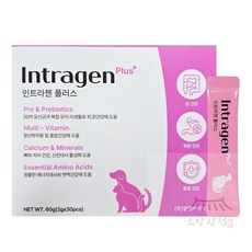 우노구나 인트라젠 플러스(plus+) 스틱 2gx30p 강아지고양이유산균