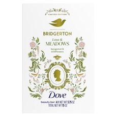 Dove 多芬 Bridgerton Love & Meadow Beauty Bar 佛手柑與野花 4入, 106g