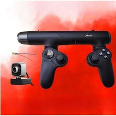 무선 PC용 게임건 블루투스 체감형 라이트건 슈팅게임 컨트롤러 조준사격 게임패드 포인팅건, 01. XGUN 블랙 라이트건