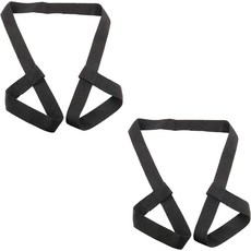 WHYHKJ 2pcs 롤러 스케이트 줄 블랙 조절 가능한 스키 부츠 캐리어 스트랩 스 스케이트용 스노보드 어깨 슬링 요가 매트 액세서리 룸 체육관