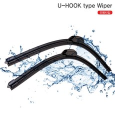 재규어 XKR X150 06-14년 와이퍼 SET 제로핏 플랫 [고무리필 가능], 06-14년 525+525 [1번]