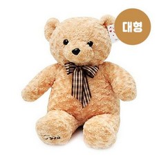 토토리본베어인형 브라운-대형(68cm), 1, 1개