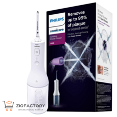 필립스 소닉케어 무선 파워플로서 3000 구강세정기, HX3826/31, 화이트
