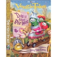 DVD 야채극장 베지테일 4-가족간의사랑-Veggie Tales Duke and the Great Pie War